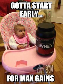 Prepare your offspring for hugeness.